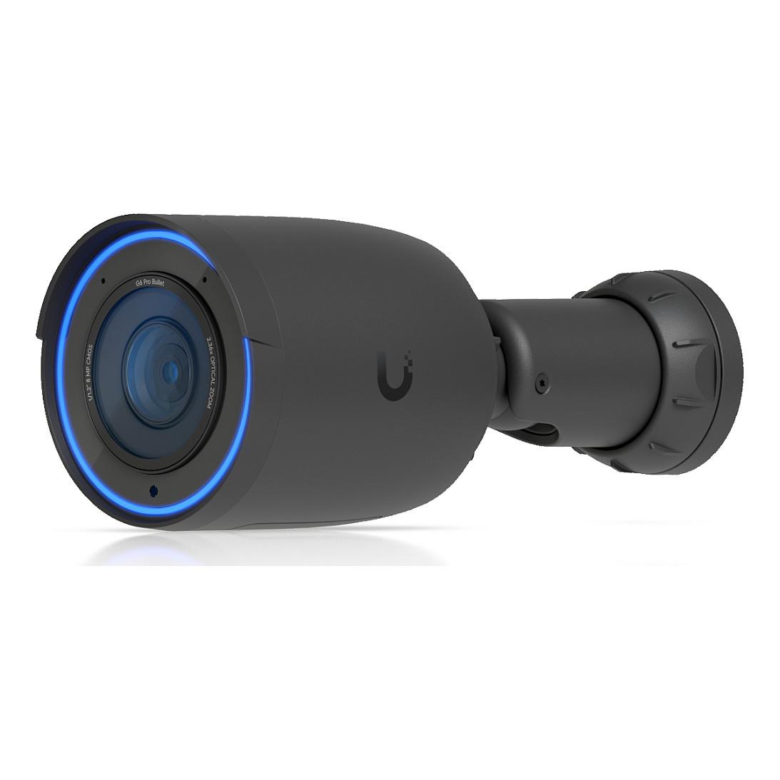 Ubiquiti UniFi G6 Pro Bullet – 4K 8MP PoE+ IP Camera, 2.36x Optical Zoom, 1/1.2" CMOS, IR 40m, IP66, Black, UVC-G6-Pro-Bullet-B