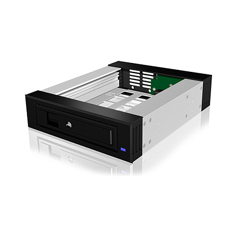 Rack për HDD/SSD ICY BOX Carrier IB-129SSK-B / 2.5"+3.5" / SATA/SAS - Zezë