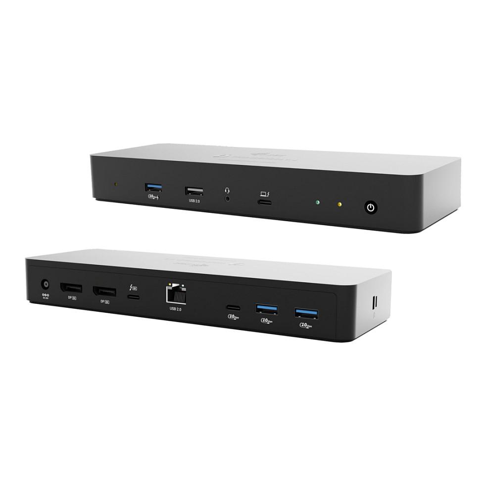 Docking Station i-tec TB4INTGDUAL4KDOCPD / 4x USB-A / 1x USB-C / 2x DisplayPort / Thunderbolt 4 / Gigabit Ethernet / 90W PD – Zezë