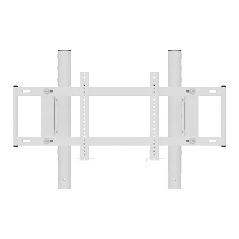 Mbajtëse për Monitor OPLITE S8 On Top Monitor Mount / 1 Monitor / deri 34" / deri 20kg / VESA 75x75–400x200 / Lartësi e Rregullueshme - Bardhë
