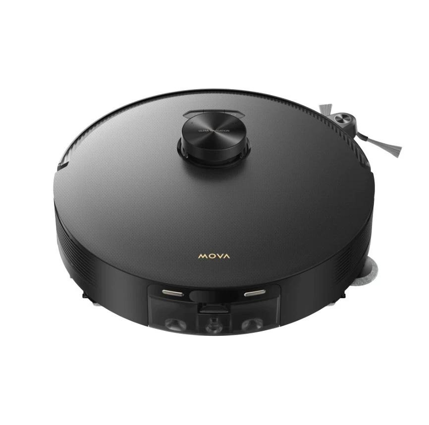 Fshesë Robotike MOVA Z50 Ultra, 19,000Pa, 6400mAh, 0.3L, Mop, Stacion Pastrimi - Zezë - 5