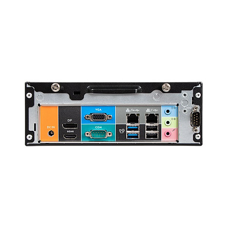 Mini Kompjuter Barebone XPC slim XH610 LGA1200 2xSODIMM DDR4 2xM.2 3xSATA 1xHDMI 1xDP 1xVGA Black - 5
