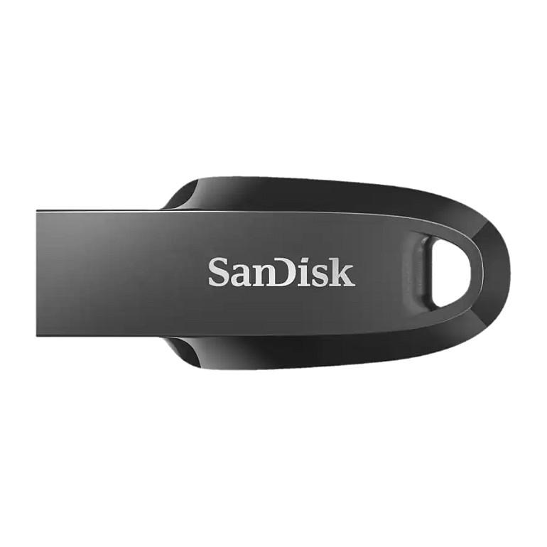 USB Flash Drive SanDisk Ultra Curve, 128GB, USB 3.2 Gen 1, 100MB/s Read - Zezë