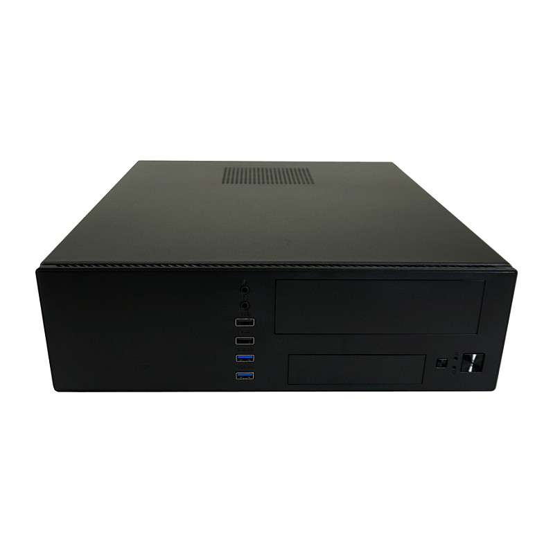 Kasë PC LC-Power LC-1406MB-TFX-ON / Micro Tower / Micro-ATX + Mini-ITX / 80mm Fan Support / 2.5"/3.5" HDD / TFX PSU - Zezë - 8