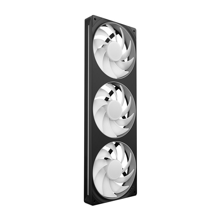 Ftohës për Kasë NZXT F360 / 360mm / 500-2400 RPM / PWM / ARGB – Zezë - 6