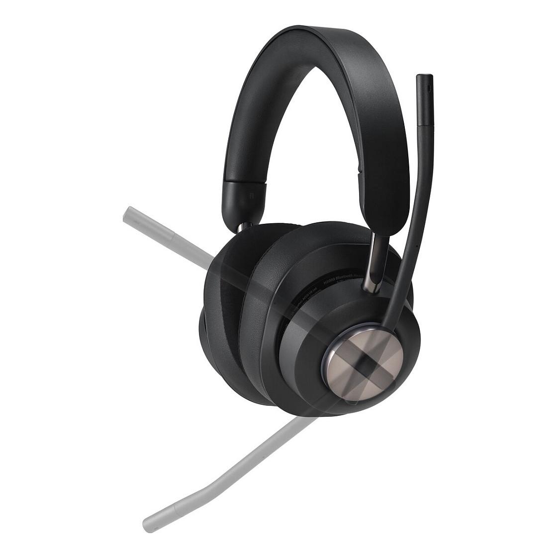 Kufje pa kabllo Kensington H3000 / Bluetooth 5.2 / Over-Ear / 40mm / Mikrofon / Noise Cancelling - Zezë - 29