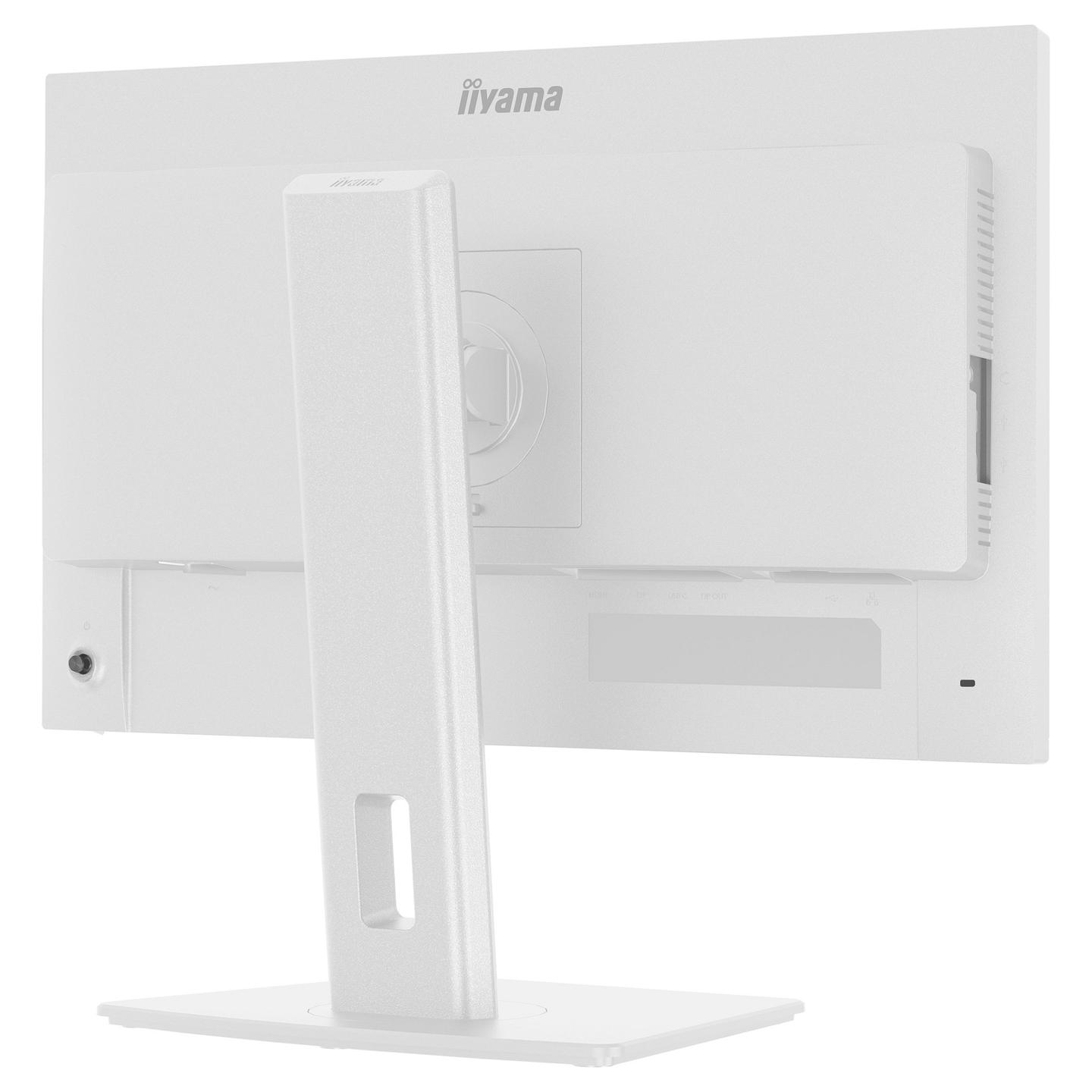 Monitor Iiyama ProLite XB2497HSN-W1 / 23.8″ / FHD IPS / 100 Hz / 1 ms / DisplayPort + HDMI + USB-C + USB-Hub + Ethernet - Bardhë - 11