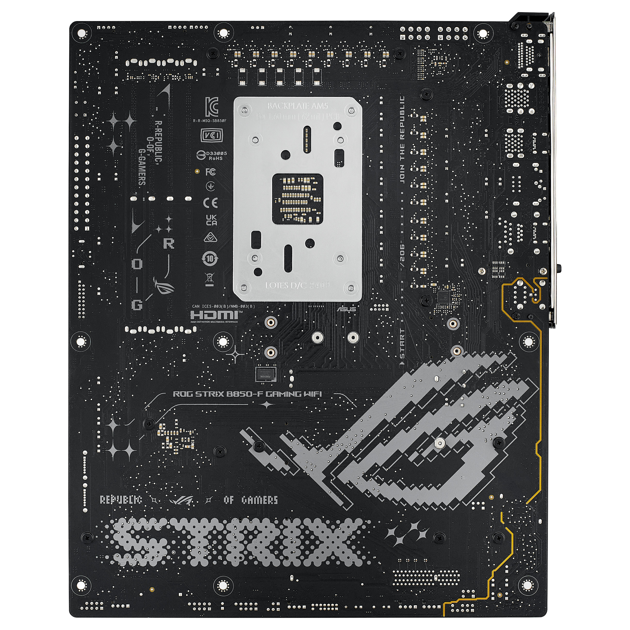 Pllakë amë AMD AM5 ASUS ROG STRIX B850-F Gaming WIFI. - 12