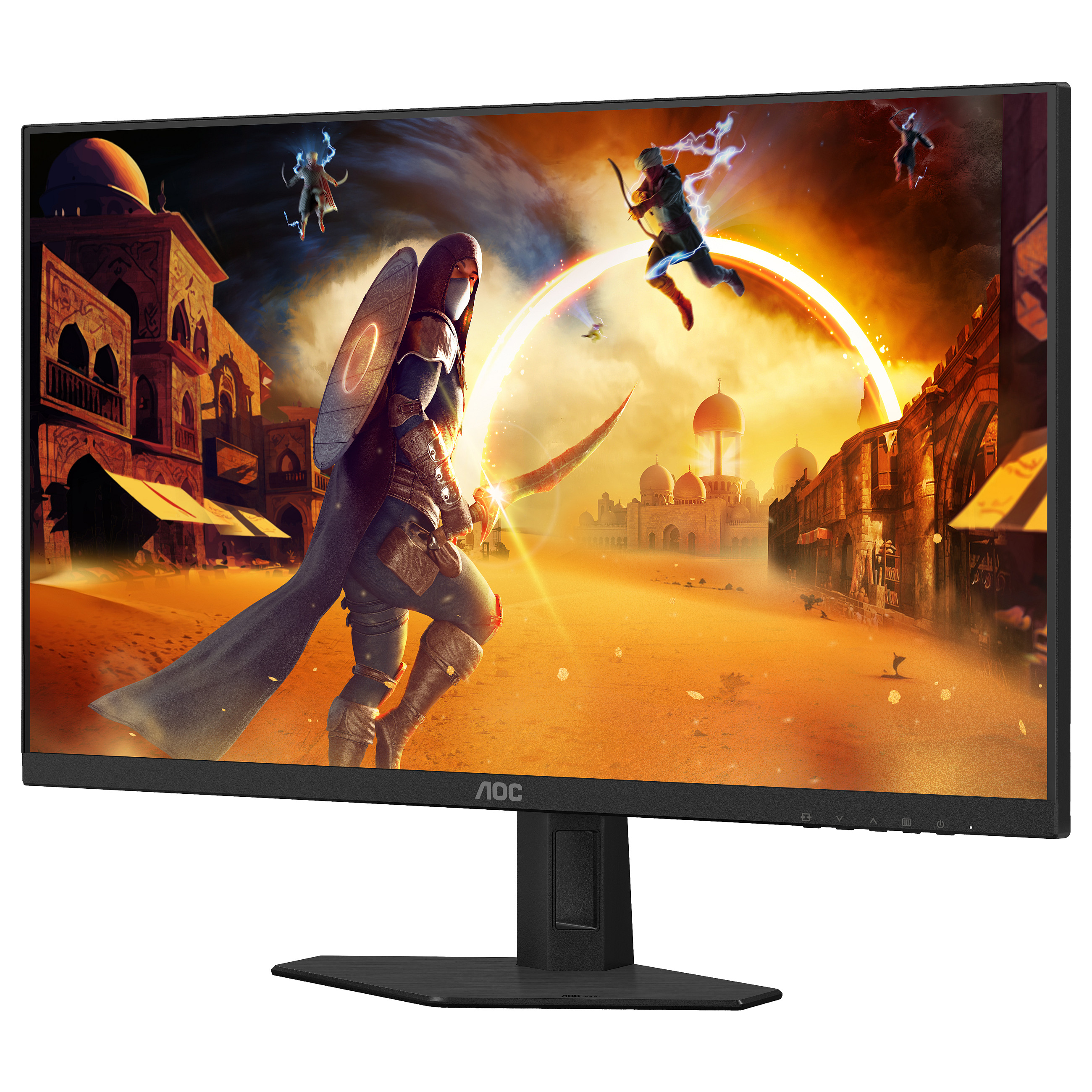 Monitor Gaming AOC 25G4SRE / 24.5"/ Full HD Fast IPS AG / W-LED / 310Hz / 0.3ms / HDMI + DisplayPort - Zezë/Kuqe - 6