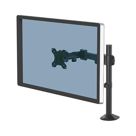 Mbajtëse për Monitor Fellowes Reflex, 1 Monitor, deri 32", 8kg, VESA 75 × 75 / 100 × 100mm - Zezë