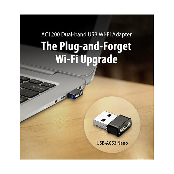 Adapter ASUS USB-AC53 Nano - 8