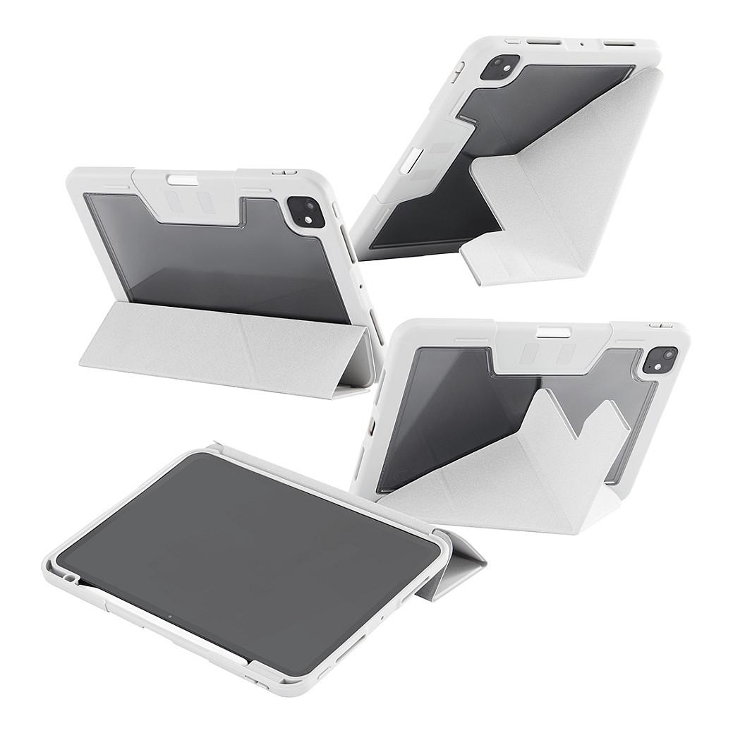 Case për Tablet PanzerGlass CARE Essential, iPad Pro 11", 2024-2025, Origami, Apple Pencil Holder, Magnetic Lock - Gri - 4