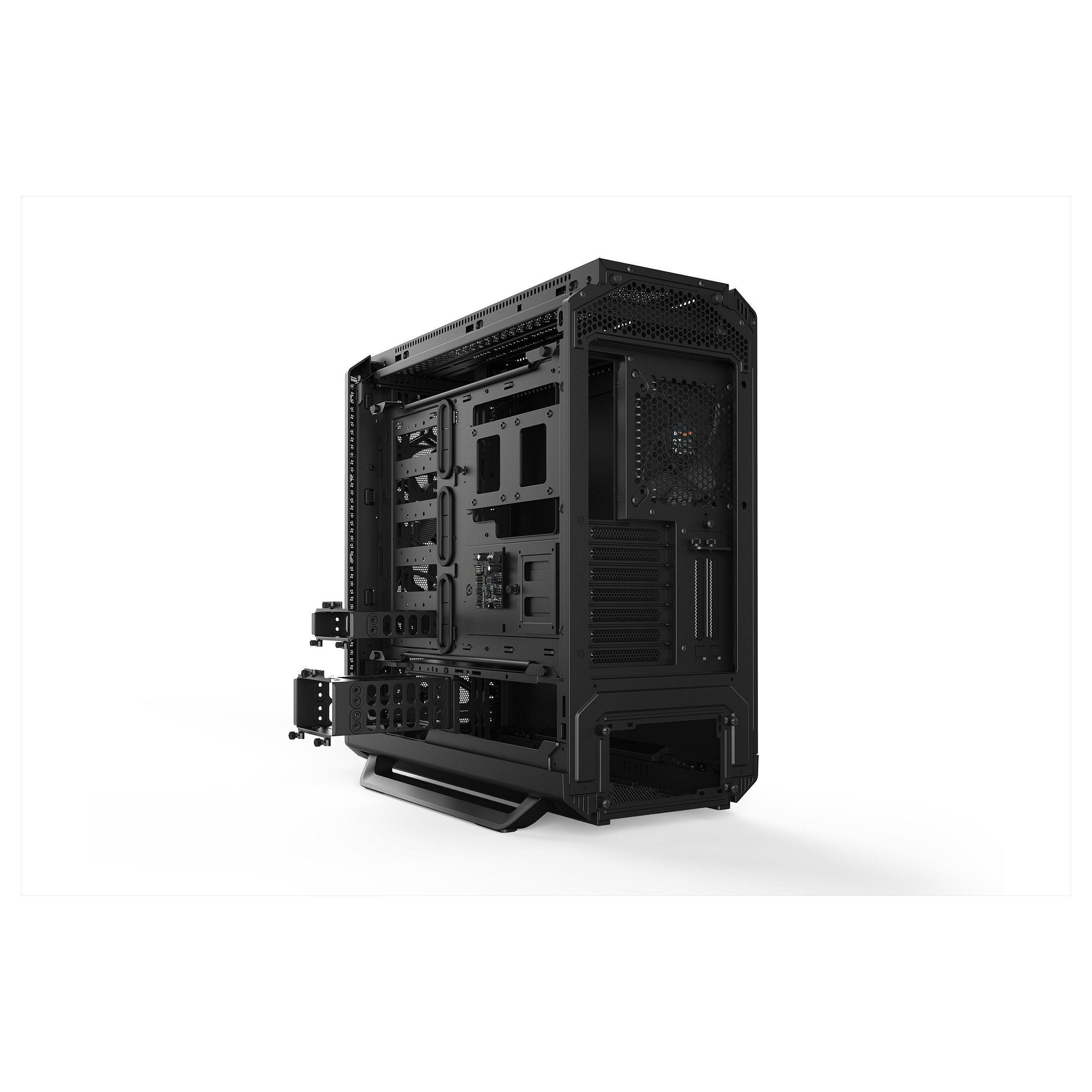 Kasë PC be quiet! Silent Base 802 / Midi Tower / E-ATX + ATX / 2x 140mm + 1x 140mm Fan / Airflow + Silent - Zezë - 7