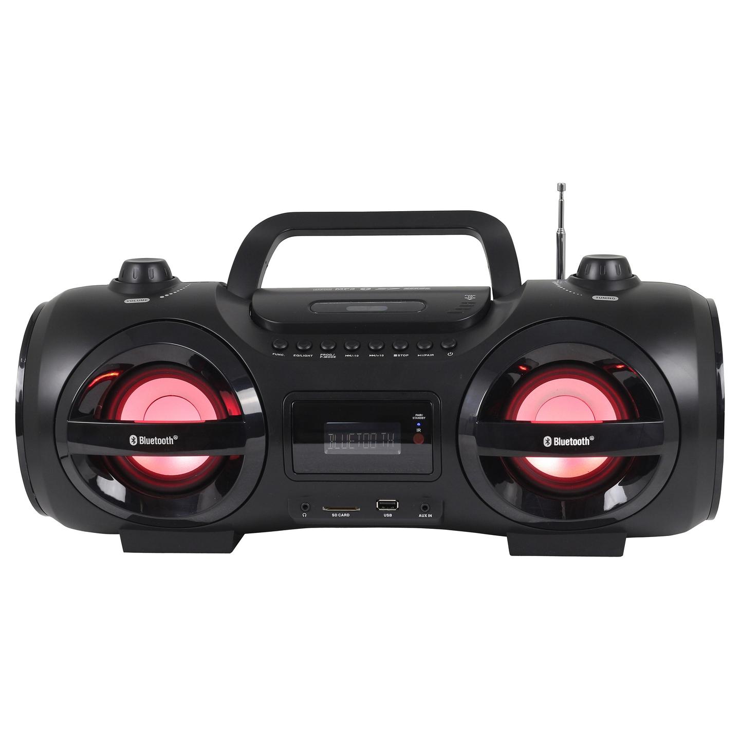 Sistem audio portativ Reflexion CDR900BT, UKW, CD, CD-R, CD-RW, Ekran LCD, Dalje për kufje 3,5 mm - zezë, portokalli - 2