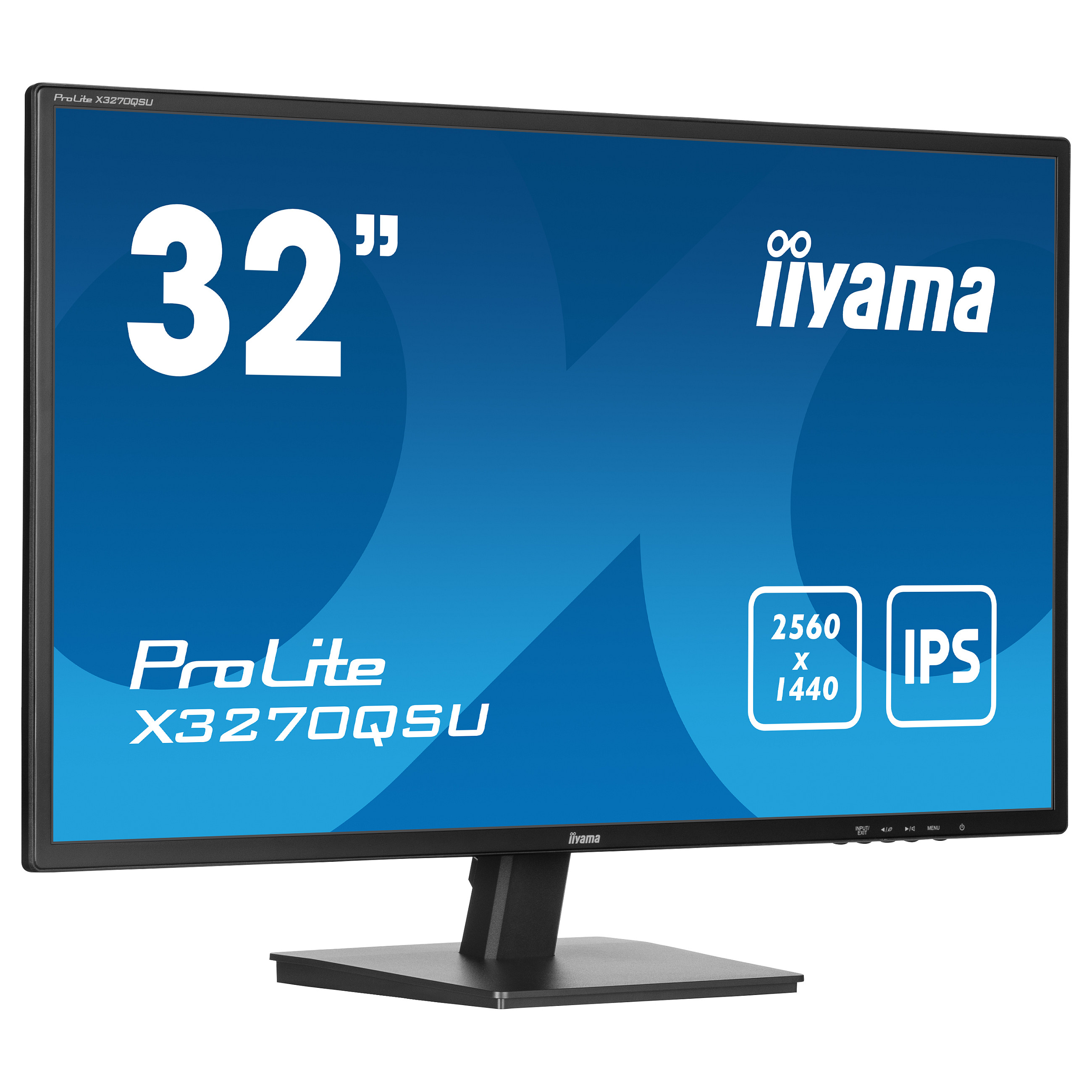IIYAMA 80.0cm (31.5") X3270QSU-B1 16:9 2xHDMI+DP+3xUSB IPS retail - 1