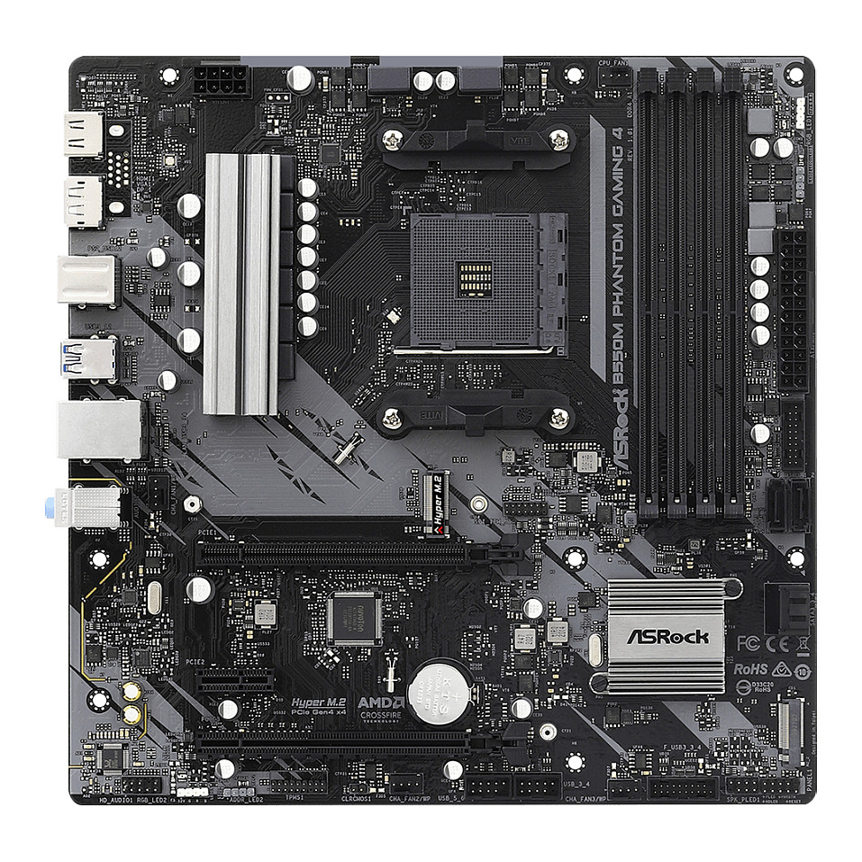 Pllakë Amë AM4 ASRock B550M Phantom Gaming 4 - 2