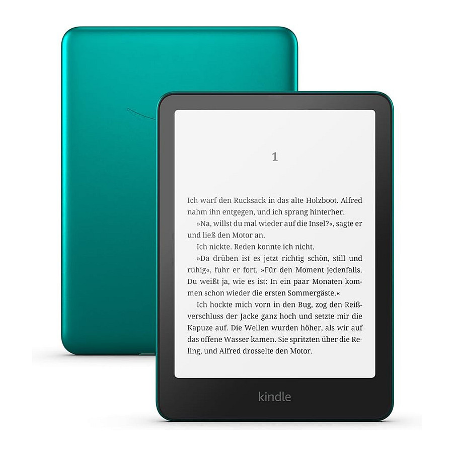E-book Amazon Kindle Paperwhite Signature Edition / 7" / 32GB - Gjelbër Metalik