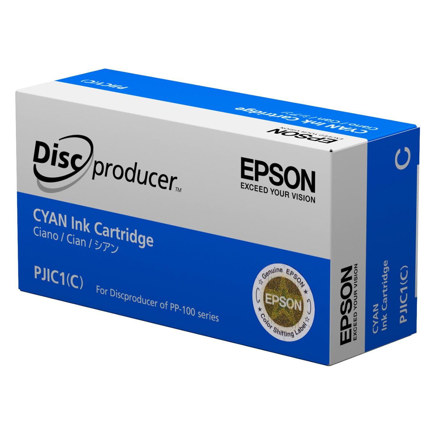 Ink Epson Discproducer PJIC7C (C13S020688), 31.5 ml, 1.000 disqe - Blu - 3