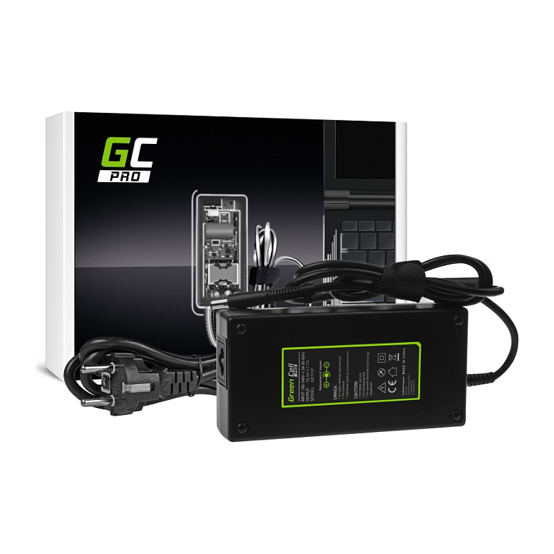 Adapter për Laptop Green Cell AD111P / 90W / 19V / 4.74A / 5.5 × 2.5 mm - Zezë - 4