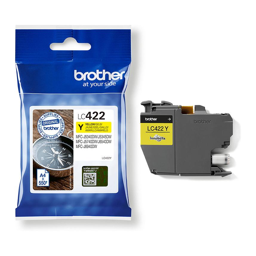 Ink Brother LC-422Y, 550 faqe - Verdhë - 3