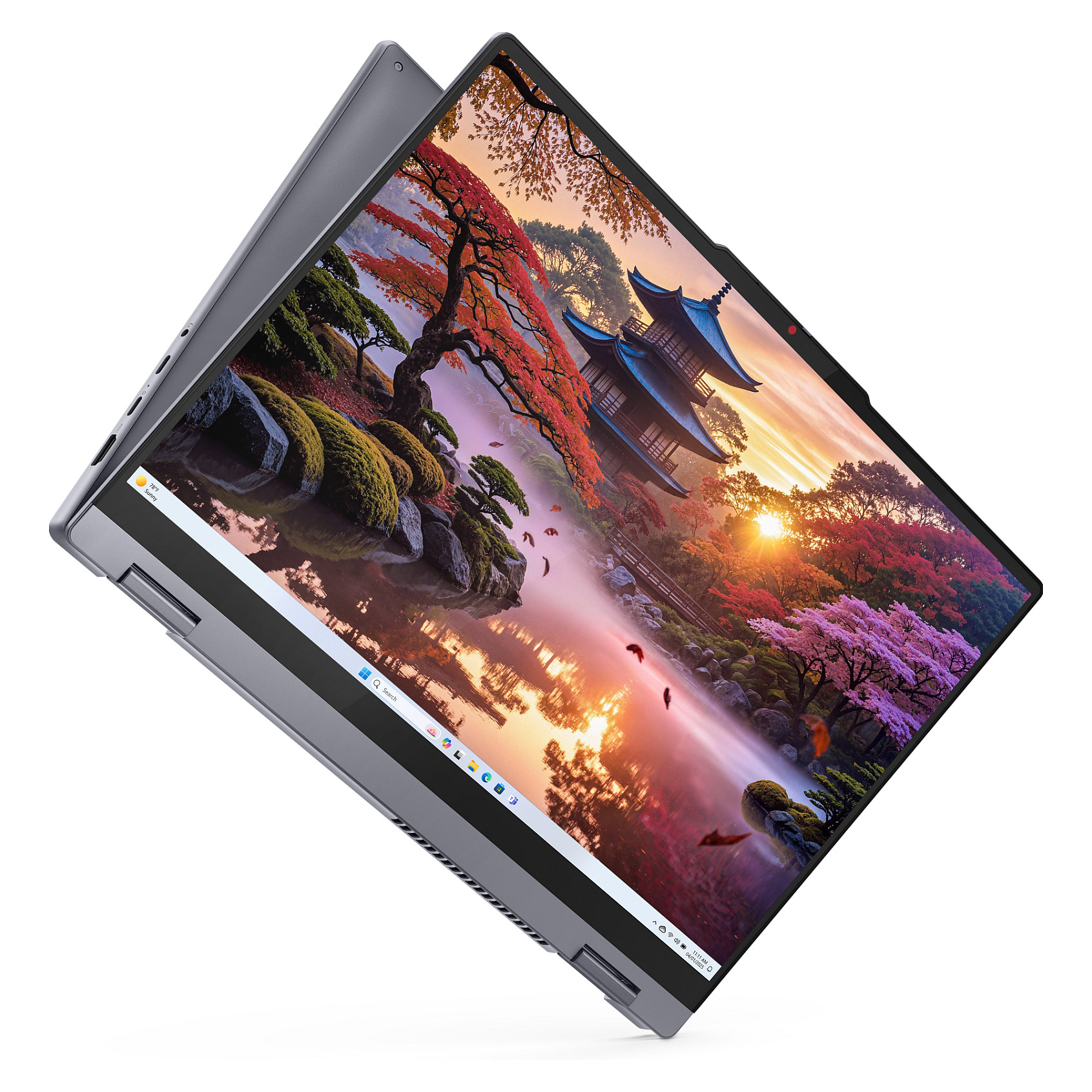 Laptop Lenovo IdeaPad 5 / Ryzen AI 5 340 / 16GB LPDDR5x / 1TB / 16" WUXGA IPS LED Touch / AMD Radeon 840M / DE  - Gri - 6