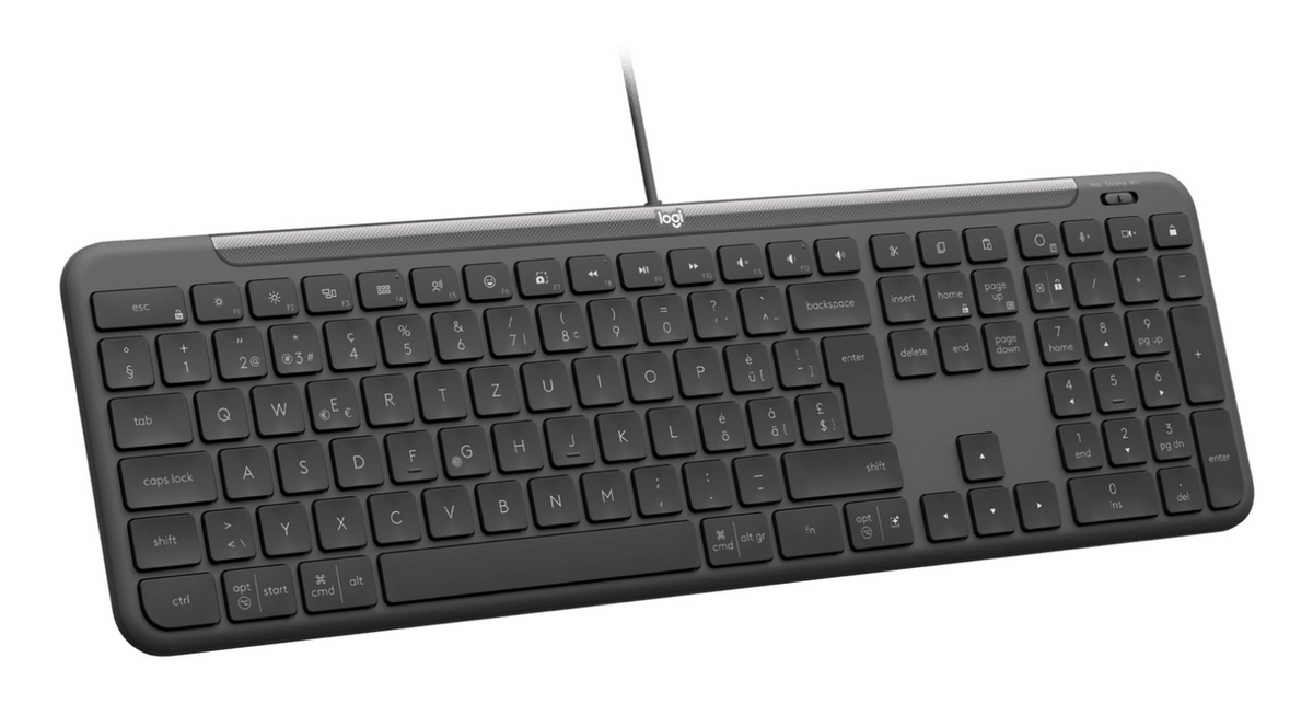 Tastierë me kabllo Logitech Signature Slim K620 US INT'L - Grafit - 1