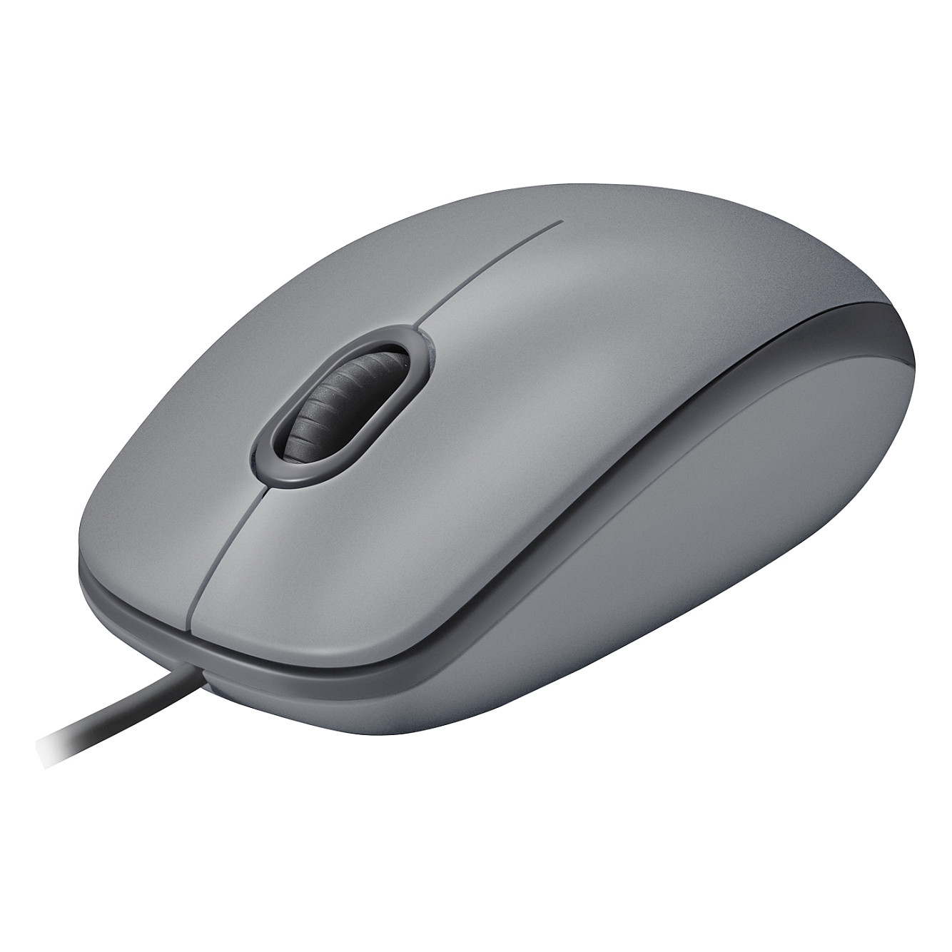 Maus Me kabllo Logitech M110 Silent USB Mid Gray - 2