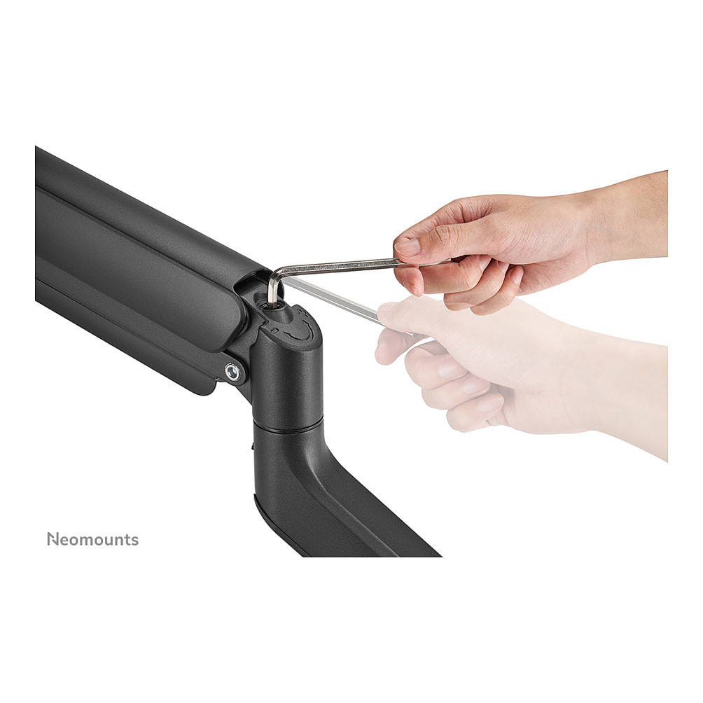 Mbajtëse për Monitor Neomounts DS70PLUS-450BL1 mbajtëse tavoline e lëvizshme për ekrane të përkulura ultra të gjera 17-49" - E zezë - 5