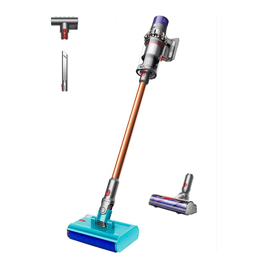Fshesë me Vakum Dyson V10 Submarine / 2-in-1 / Wet & Dry / 150AW / 125.000rpm / 0.76L / 60min / 7-Cell Battery / 3 Modes – Argjend/Bakër/Blu - 1