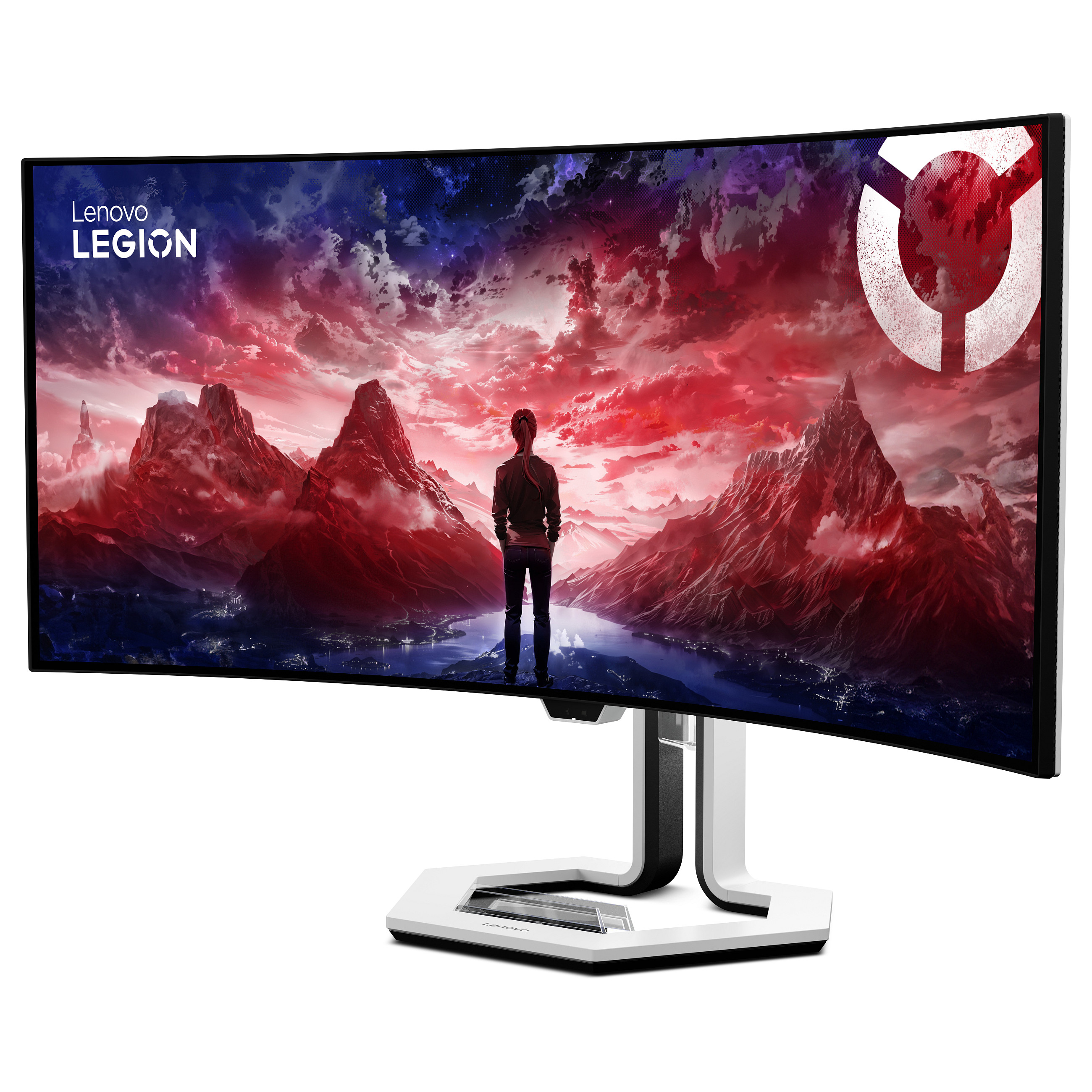 Monitor Gaming Lenovo Legion 34WD-10 67C9UAC1EU / 34" / Wide Quad HD OLED / LED / 240 Hz / 0.03 ms / HDMI+USB+DP / Curved - Zezë - 2