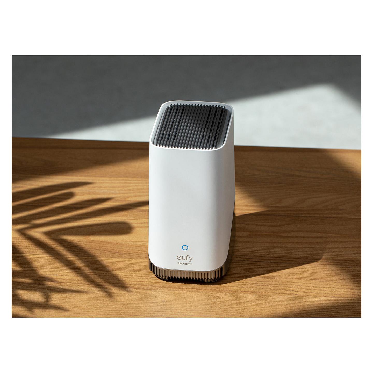 Kamerë Sigurie IP CCTV Anker Eufy eufyCam S330 (eufyCam 3), 4K 8MP, 135°, Wi-Fi 2.4 GHz, Solar, IP67 - Zezë/Bardhë - 4