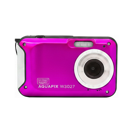 Kamerë digjitale Easypix Aquapix W3027 Wave / 5MP / 30MP Interpolated / 1080p Full HD / 4x Digital Zoom / 2.7" LCD / 3m Waterproof - Rozë