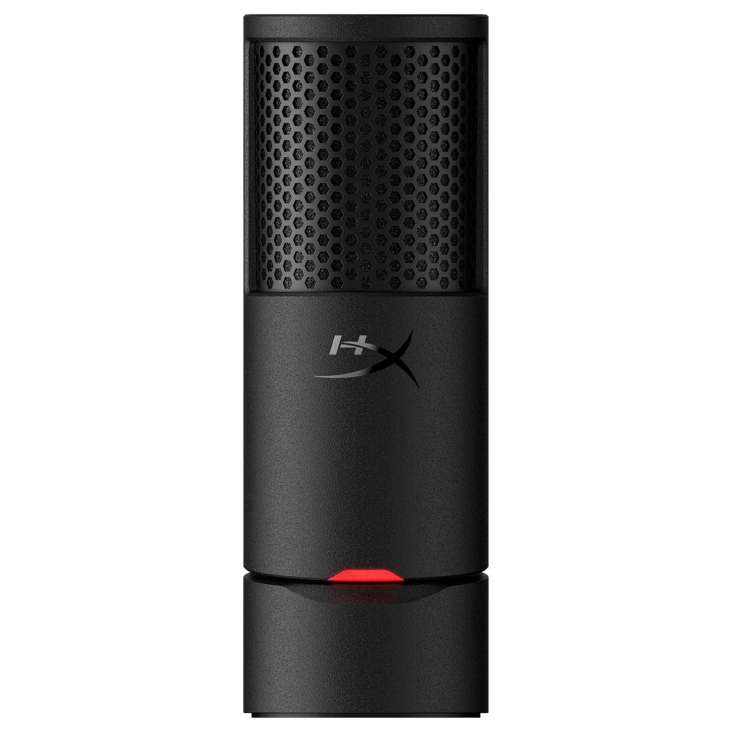 Mikrofon HyperX SoloCast 2 / USB-C / 24-bit / 96 kHz / Kondensator 14mm / Kardioid / Pop Filter / Shock Mount - Zezë