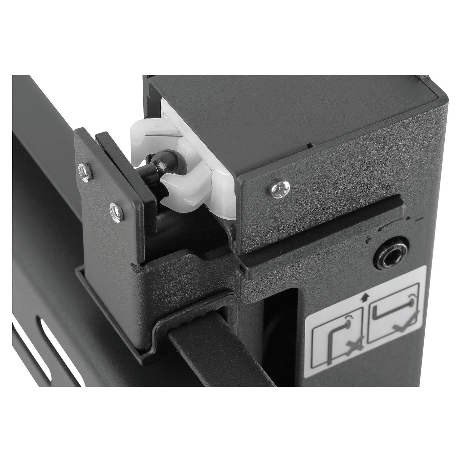 Mbajtëse për TV Video wall mount for 45-70" monitors, 70 kg, anti-theft, DIGITUS black DA-90446 - 9