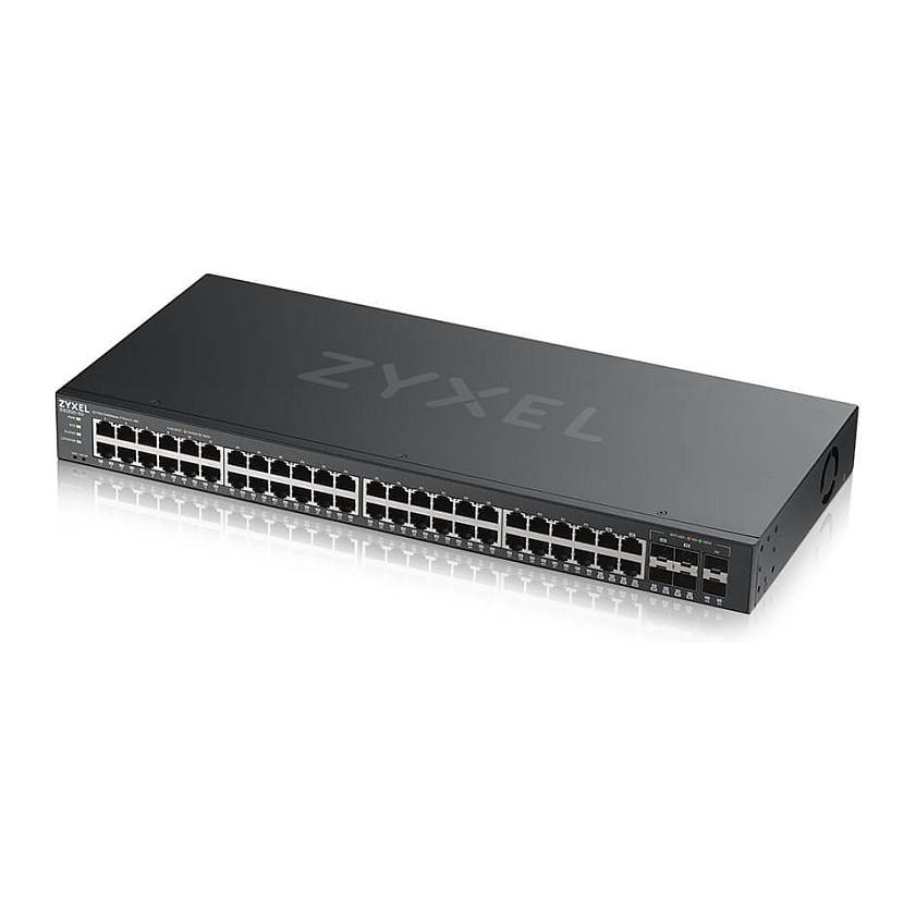 Switch Zyxel GS2220-50, 44 Porta Gigabit Ethernet, 4 Porta Combo RJ-45/SFP, 100 Gbps Switching Capacity - Zezë - 4