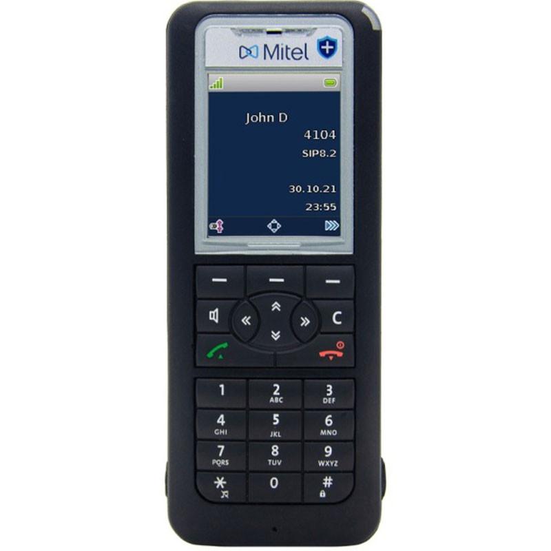 Telefon DECT Mitel 632dt Set, Ekran TFT me Ngjyra 2", Bluetooth, IP65, Alarm Emergjence - Zezë - 2