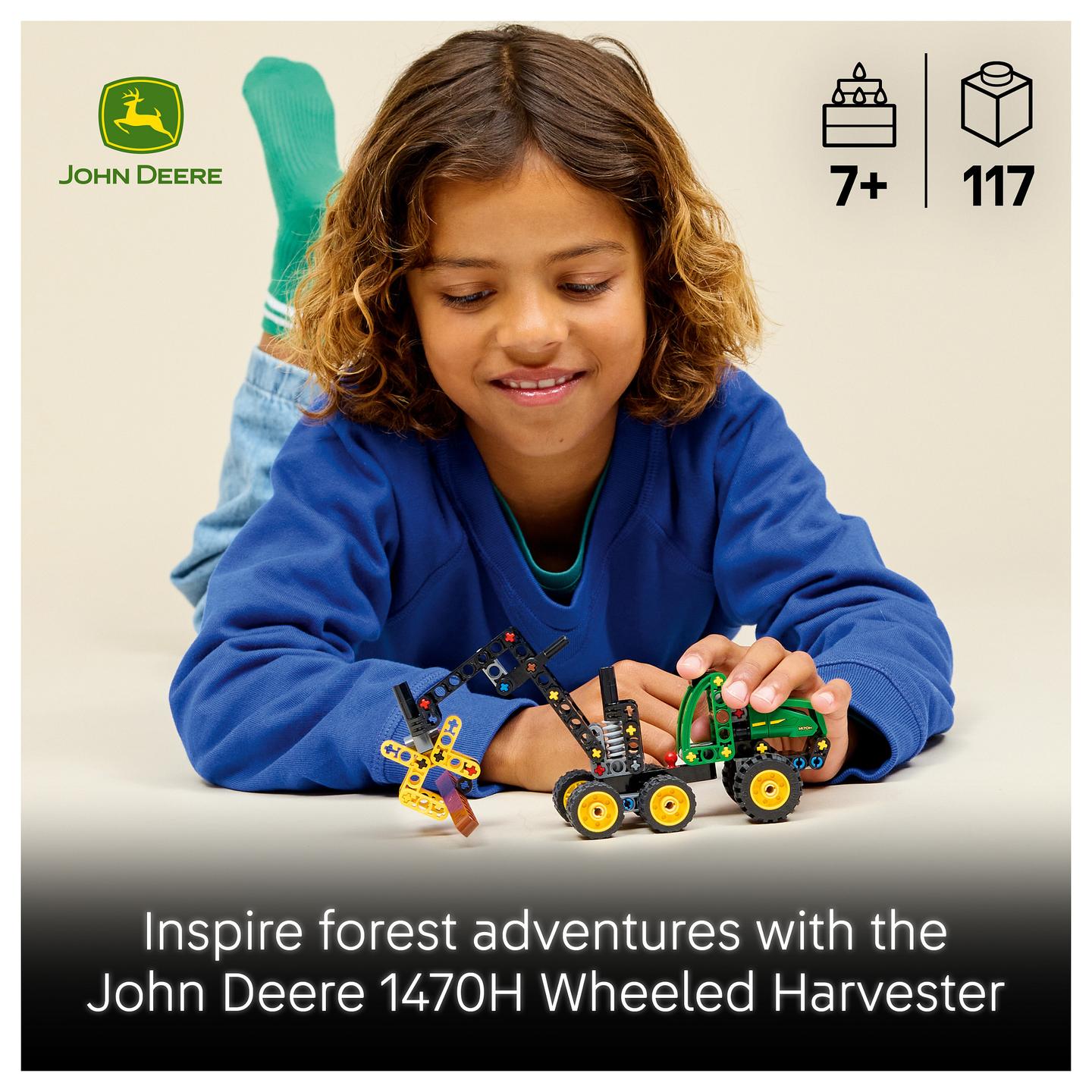 LEGO Technic John Deere 1470H Wheeled Harvester 42218 - 31