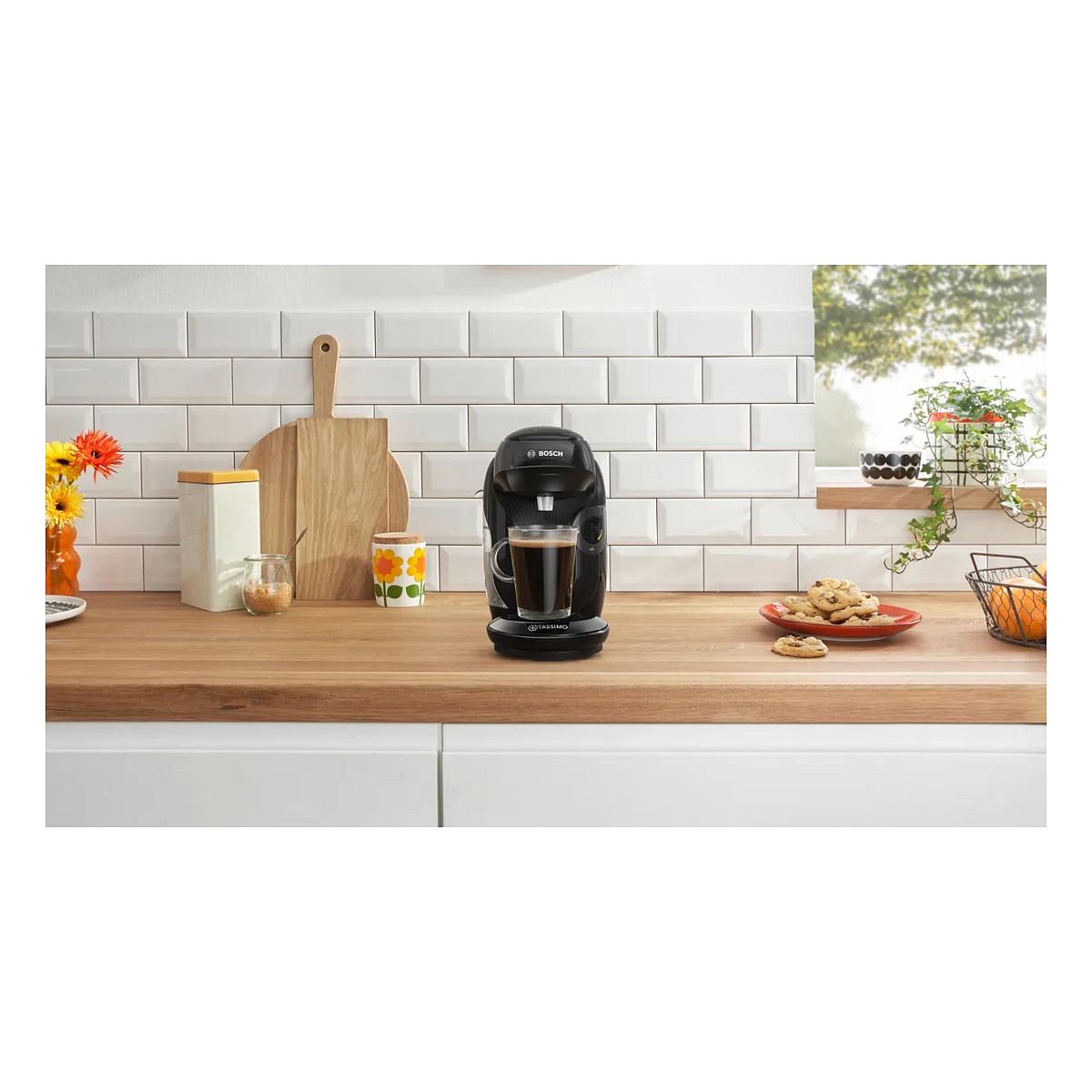 Aparat për Kafe me Kapsula Bosch TASSIMO STYLE TAS112E, 1400 W, Rezervuar 0.7 L, INTELLIBREW – Zezë/Bardhë - 9