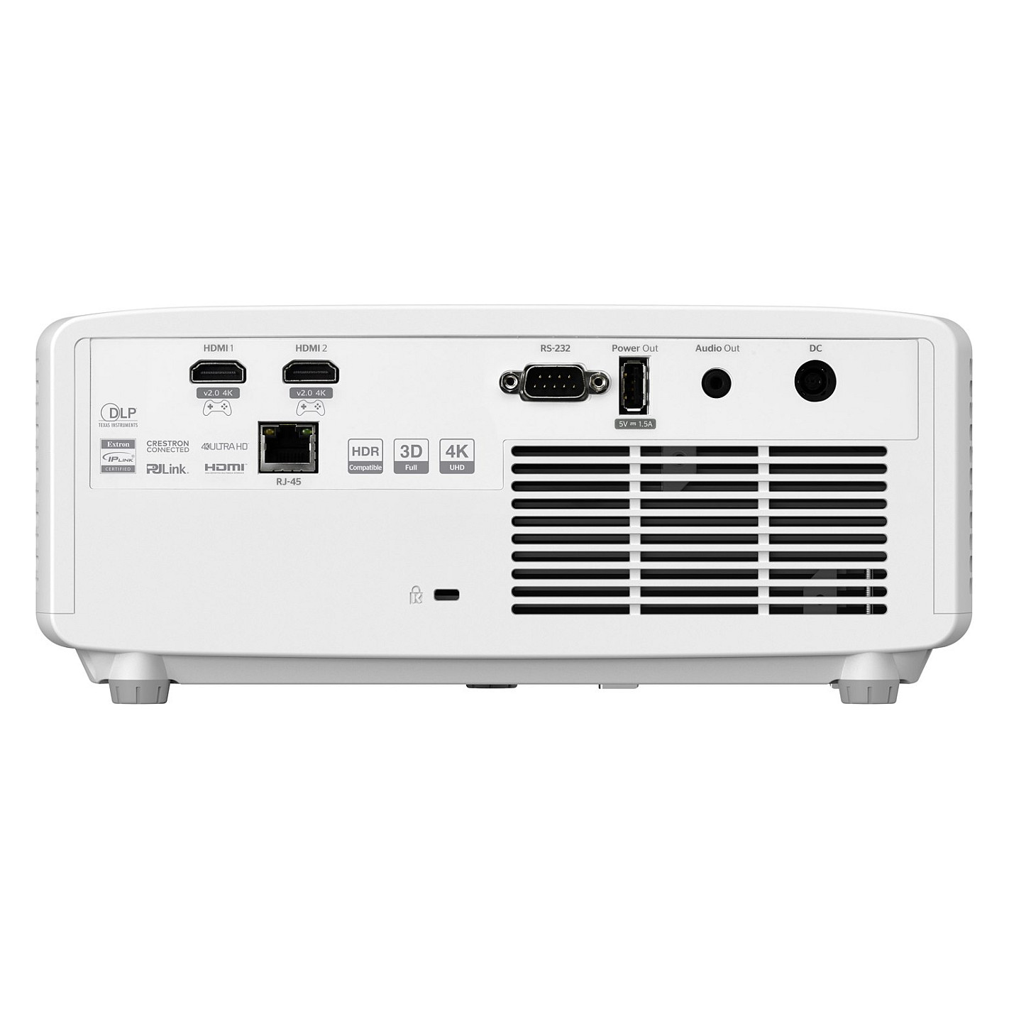 Projektor Optoma UHZ66 / DLP Laser / 4000 Lumen / Tragbar / 3840×2160 UHD 4K – Bardhë - 5