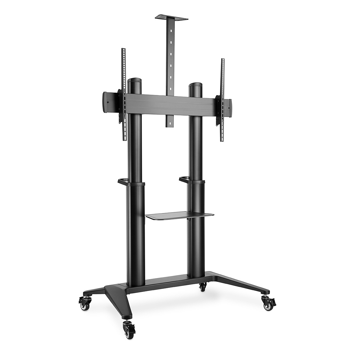 Mbajtëse Mobile për TV Digitus DA-90452 / 70–120" / VESA 200 x 200–1000 x 600 mm / 140 kg - Zezë