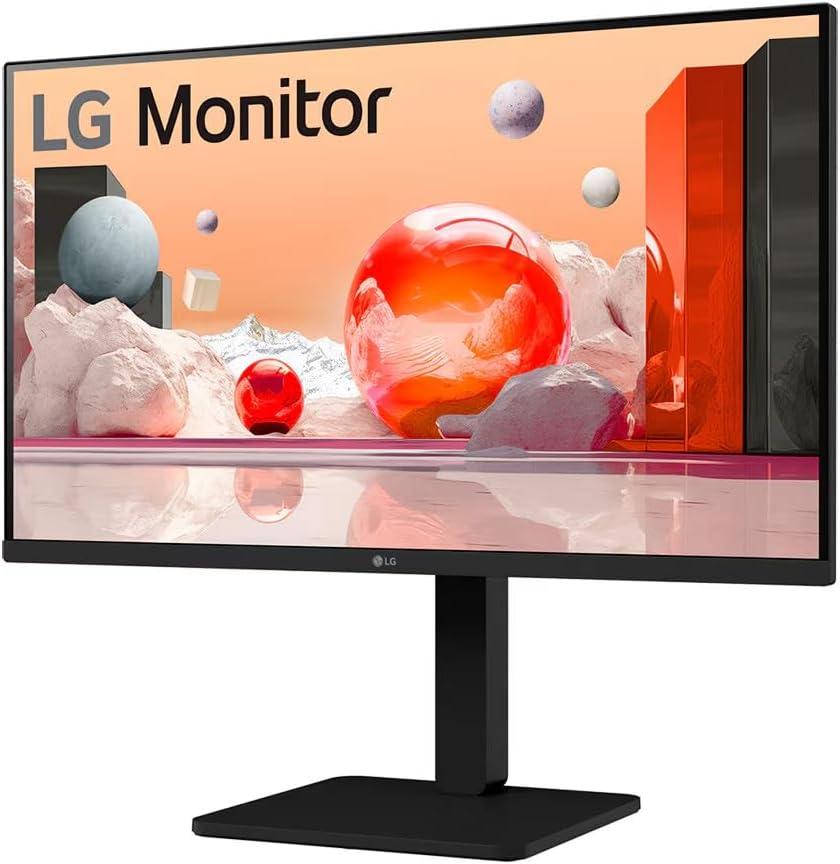Monitor LG 27BA450-B, 27", Full HD IPS, 100Hz, 5ms, HDMI+DP+VGA+USB - Zezë - 3