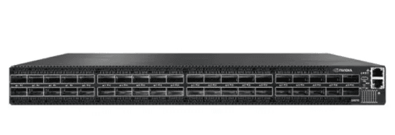 Switch NVIDIA Quantum-2 QM9700, 32x 400 Gbps OSFP, InfiniBand NDR, 51.2 Tbps, Managed, 1U Rack, Rear-to-Front Airflow - Zezë