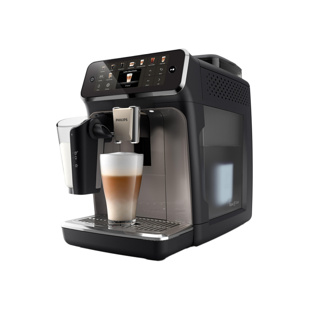 Aparat për kafe Philips Series 5500 / EP5549/70 / LatteGo / 15 Bar / 1.8L – Zezë/Argjend - 2