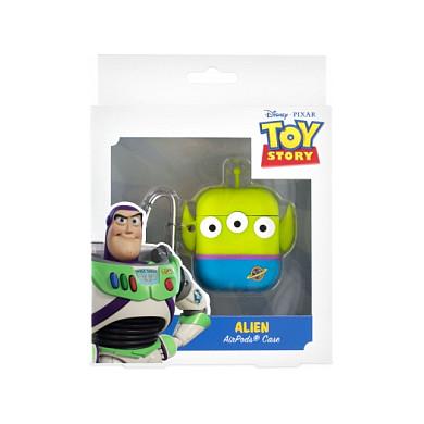 Aksesorë për kufje PowerSquad AirPods Case Alien / Apple AirPods 1 & 2 / 3D-Silikon  – Blu/Gjelbër - 10