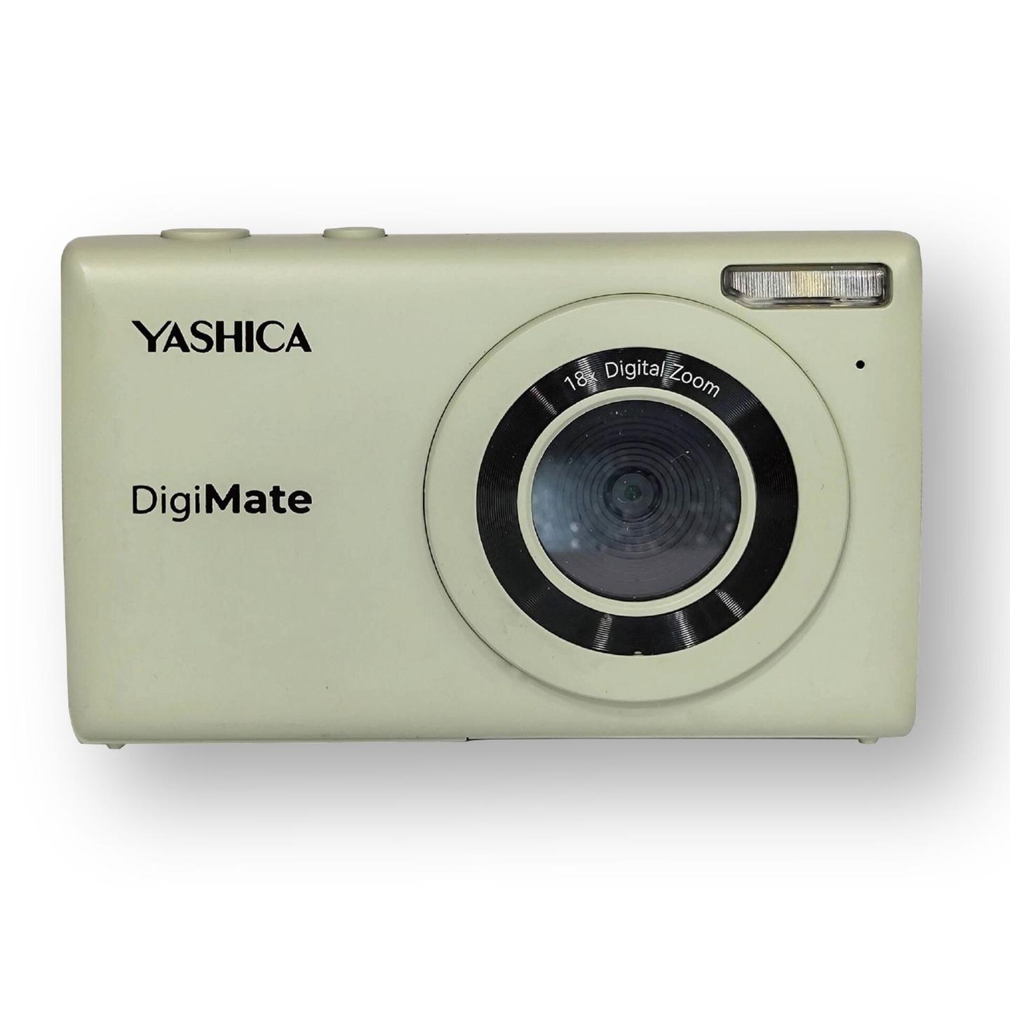 Kamerë digjitale Yashica DigiMate 100, 64MP, 4K, 18x Zoom Digjital, 2.7", ISO 100–3200, microSD, USB-C - Gjelbër