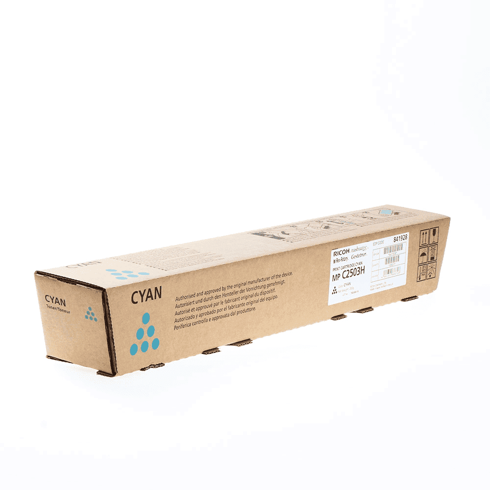 Toner Ricoh MP C2503 / 841928 / XL – Blu - 1