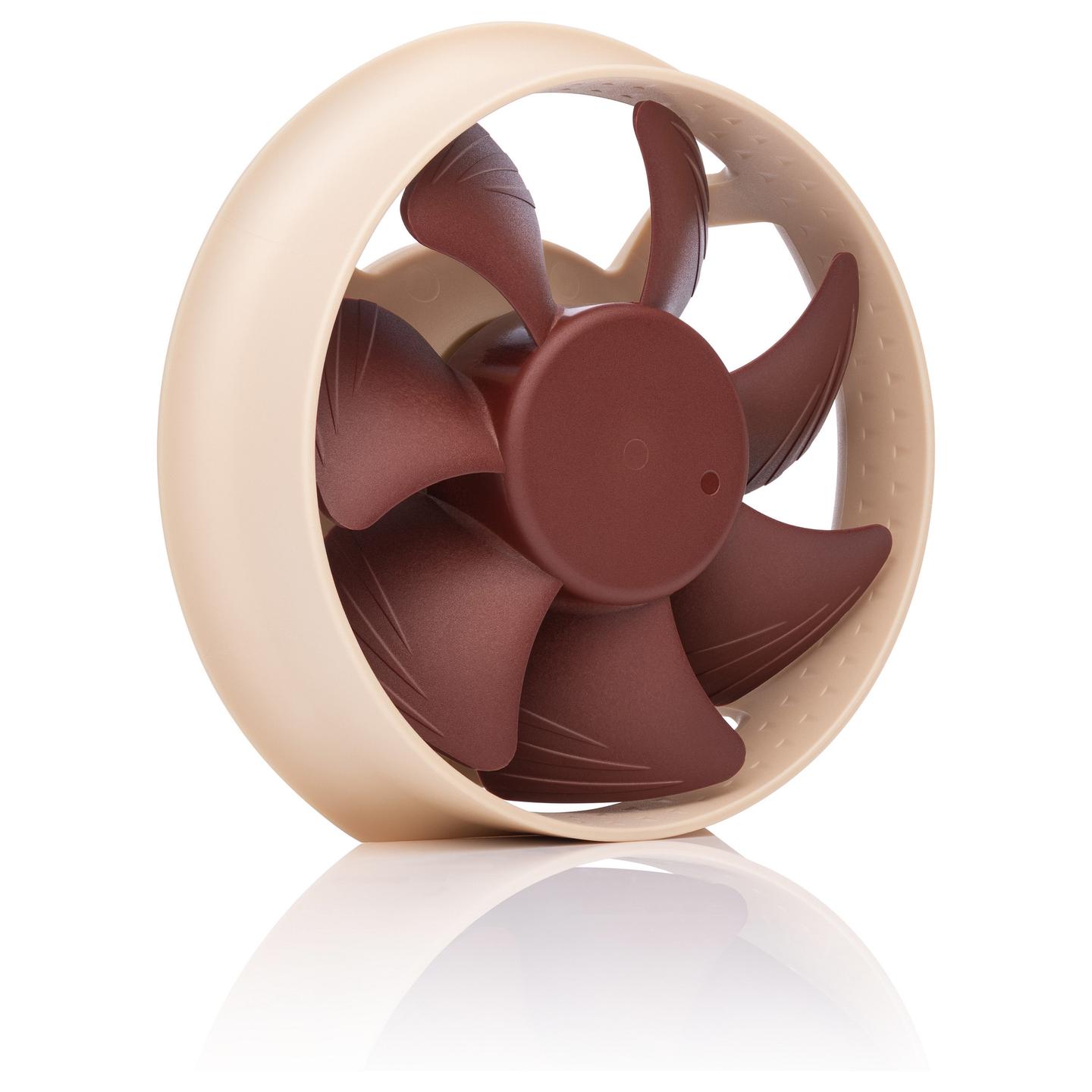 Ventilator Ndihmës Noctua NL-ACF1, 80 mm, 2200 RPM, PWM 4-Pin – Kafe/Bezhë