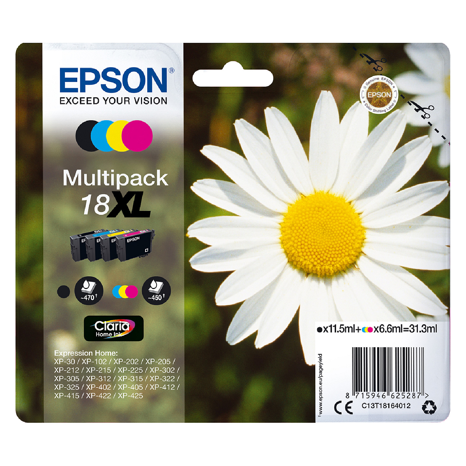 INK Epson T18044012 – Verdhë - 8