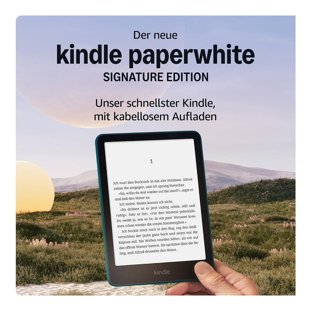 E-book Amazon Kindle Paperwhite Signature Edition / 7" / 32GB - Gjelbër Metalik - 2
