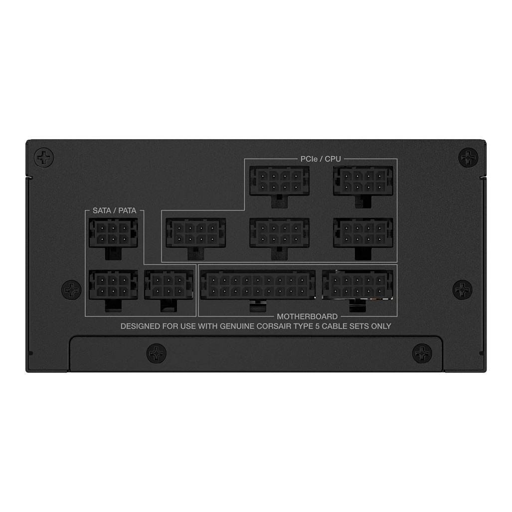 Furnizues Energjie Corsair SF850 / 850W / 80 PLUS Platinum / SFX 3.1 - Zezë - 10